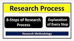 What is Research Process? 8 Steps of Research Process