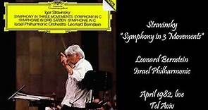 Stravinsky: Symphony in 3 Movements - Leonard Bernstein, Israel Philharmonic Orchestra