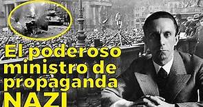 Joseph Goebbels: el gran manipulador y temido ministro de Propaganda alemana