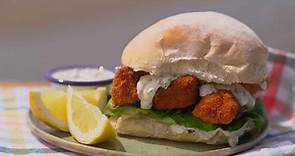 Donal Skehan's fish finger sandwich