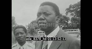 Moïse Tshombe et l'armée katangaise - 1961