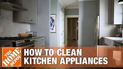 How to Clean Kitchen Appliances | Appliance Cleaning Tips | The Home Depot