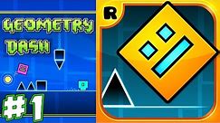 Geometry Dash epic failures!!! Ronald had really hard time passing levels !!! | KID GAMING