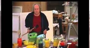 Sam Francis: -A Portrait of the Self- a clip from a film by Mark Whitney