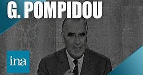 Georges Pompidou face à la presse : 02/07/1970 | Archive INA