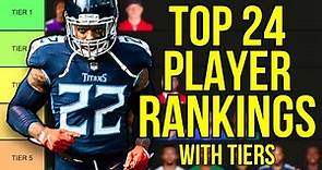 Top 24 Fantasy Football Player Rankings & Tiers - 2023 Fantasy Football