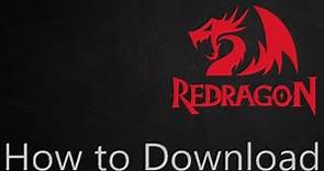 How to download and install Redragon product Software