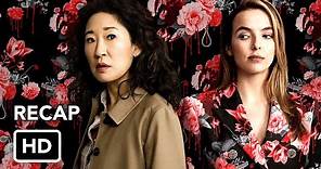 Killing Eve Season 1 Recap (HD) Sandra Oh, Jodie Comer series