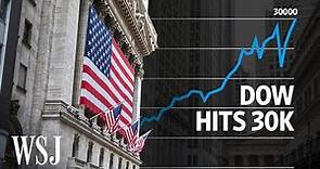 Dow Reaches 30K; Watch How These Stocks Defied the Pandemic | WSJ