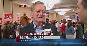 LIVE Interview with Sen. Mike Crapo