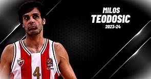 Milos Teodosic 2023-24 ● Crvena Zvezda ● Best Plays & Highlights HD