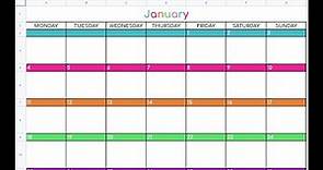 How to make a monthly calendar printable in Google Sheets