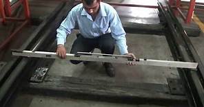 Track Gauge Measurement || Indian Railways Institute of Mechanical Engineering