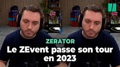 ZeratoR a annoncé que le ZEvent, marathon caritatif de Twitch, ferait une pause en 2023