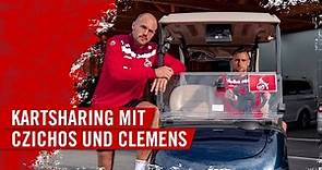 Kartsharing mit Rafael Czichos und Christian Clemens | 1. FC Köln | EFFZEH | AMA