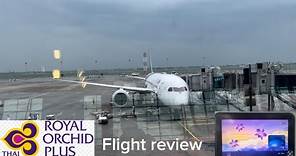 Thai Airways flight review#thaiairways