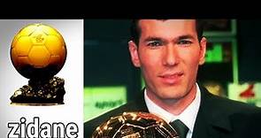 lo que hizo zidane para ganar el balon de oro 1998 | balones de oro