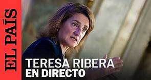 DIRECTO | Rueda de prensa conjunta de Teresa Ribera y Carlos Mazón | EL PAÍS