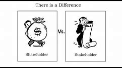 Stockholder or shareholder vs Stakeholder: Key Differences.