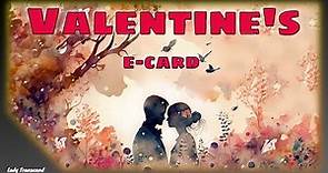 Happy Valentine's Day Ecard, Valentines Virtual Card