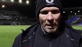 Michael Appleton gives his assessment of tonight's defeat at Bristol Rovers 🗣️