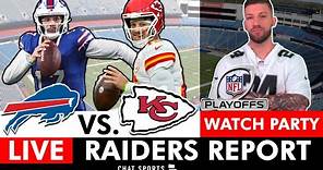 Bills vs Chiefs Live Stream, NFL Playoffs, AFC Divisional Round FREE CBS Watch Party, Raiders Report