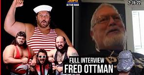 Fred Ottman TUGBOAT "The Shockmaster" Full Career Interview | WWF Typhoon of the Natural Disasters