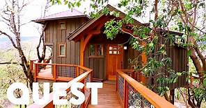 Amazing Mountain View Treehouse | Treehouse Masters