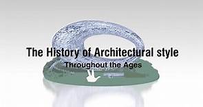 History of Architectural Style From Neolithic to Neo-Futurism throughout the Ages animation video