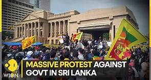 Massive protests against ruling Sri Lankan govt rocks Colombo | Latest World News | Top News | WION