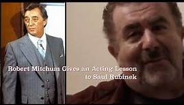Robert Mitchum Explains Acting to Saul Rubinek