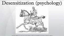 Desensitization (psychology)