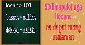 Tagalog Ilocano Dictionary | Basic Ilocano