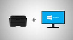 Windows: How to print shipping labels with a desktop printer