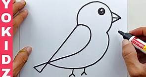 How to Draw A Bird Easy
