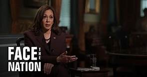 Vice President Kamala Harris on "Face the Nation" | Full interview
