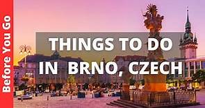 Brno Czech Republic Travel Guide: 12 BEST Things to Do in Brno