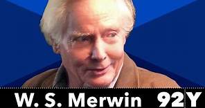 W. S. Merwin, accomplished poet, and his exclusive full interview with 92nd Street Y