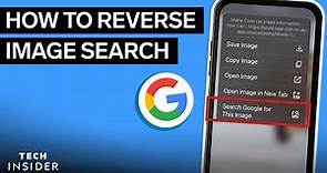 How To Reverse Image Search (Google)