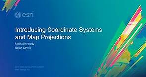 Introducing Coordinate Systems and Map Projections