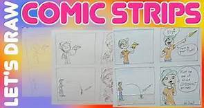 Let's Draw COMIC STRIPS!