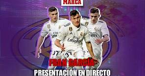 EN DIRECTO REAL MADRID I Presentación de Fran García como nuevo jugador del Madrid | MARCA