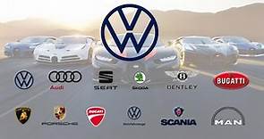 Todas las Marcas que controla Volkswagen