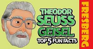 5 Fun Facts about Theodor Seuss Geisel aka Dr Seuss | Educational Biography Cartoon for Students