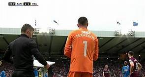 Allan McGregor comes on for Rangers in Scottish Cup final for what might be his final game