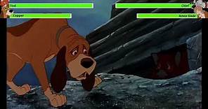 The Fox and the Hound (1981) Chief Chase Tod with healthbars