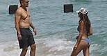 Matt Damon and wife Luciana Barroso soak up the sun in Miami