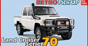 Toyota LAND CRUISER Serie 70, ¡La Mejor Pick Up RETRO 4x4 y Doble Cabina! | Vary Topics