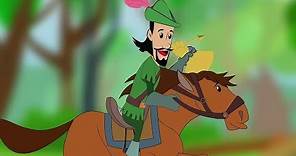 Robin Hood and the Golden Arrow - Animated Cartoon Full Movie - Bedtime Stories