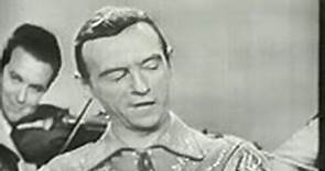 HANK SNOW. Canadian Country Music Legend on Country Style USA 1960.